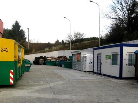 Sběrný dvůr Valašské Klobouky (Foto: MěÚ Valašské Klobouky)