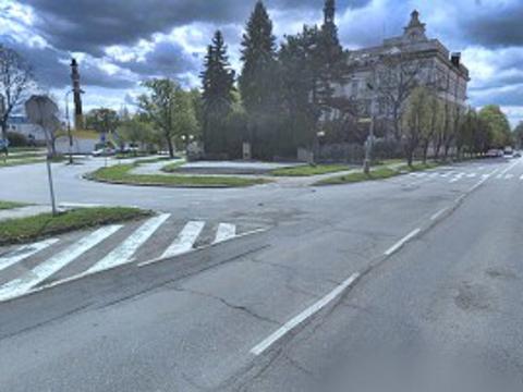 Místo vzniku budoucí okružní křižovatky v Holešově (Foto: archiv ŘSZK)
