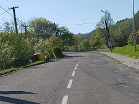 Ulice Hradisko v Luhačovicích (Foto: archiv ŘSZK)