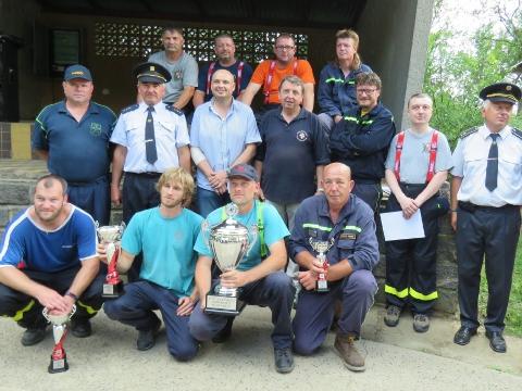 Vítězný tým z Jaroslavic (Foto: Jiří Knedla)