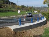 Rekonstruovaná silnice v Luhačovicích-Hradisku (Foto: V. Cekota)