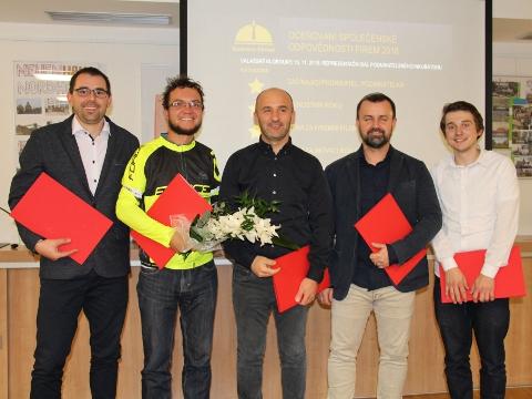 Josef Fryzelka ml., Martin Janík, Jiří Janošík, Jan Hrnčiřík, David Bail (Foto: MěÚ VK)