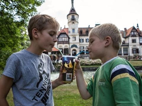 Vratné kelímky v zoologické zahradě (Foto: MěÚ Zlín)