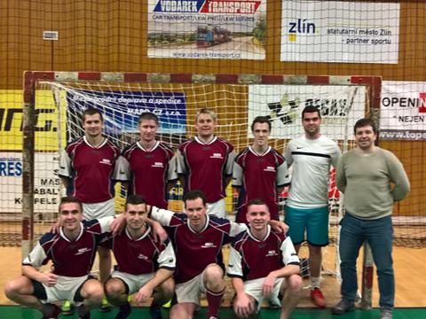 Foto: Zlin.cz  vítězný tým Hasičského záchranného sboru Zlínského kraje
