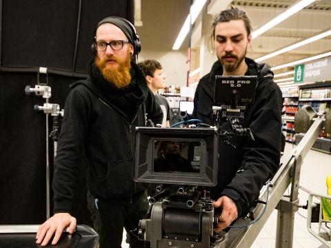Natáčení filmu Tarot (Foto: www.facebook.com/ISProdukce)
