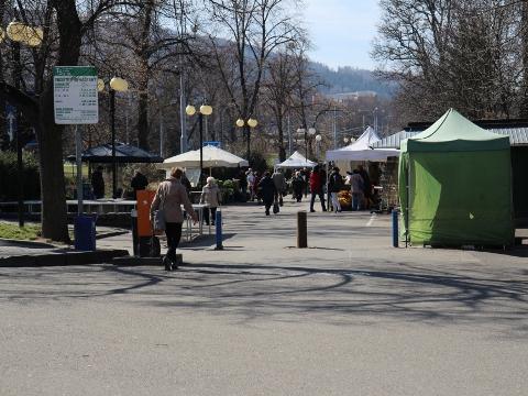 stávající zlínské tržiště Pod Kaštany (Foto: MěÚ Zlín)