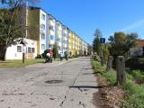 Ulice Koželužská před rekonstrukcí (Foto: MěÚ Valašské Klobouky)
