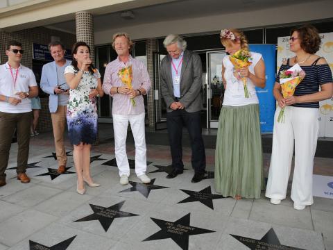 Ilustrační foto - Zlín Film Festival chodník slávy 2018 (Foto: IS produkce)