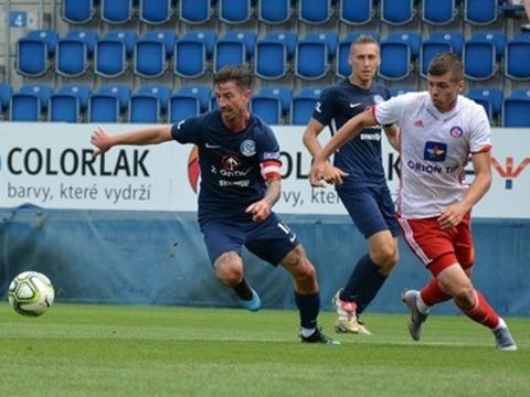 Milan Petržela v modrém dresu (Foto: 1. FC Slovácko)