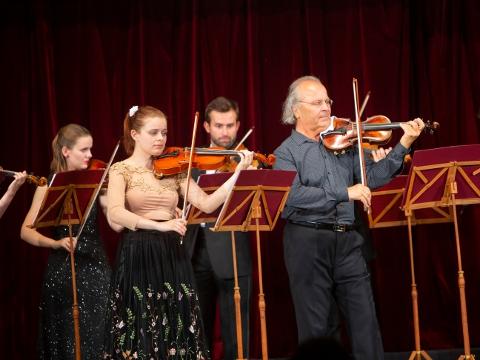 Marie Hasoňová a Václav Hudeček (Foto: Josef Omelka)