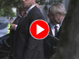 na poslední rozloučení dorazil i prezident Miloš Zeman (Foto: Zlin.cz)