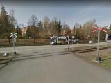 přejezd u firmy Eurocar (Foto: Mapy Google)