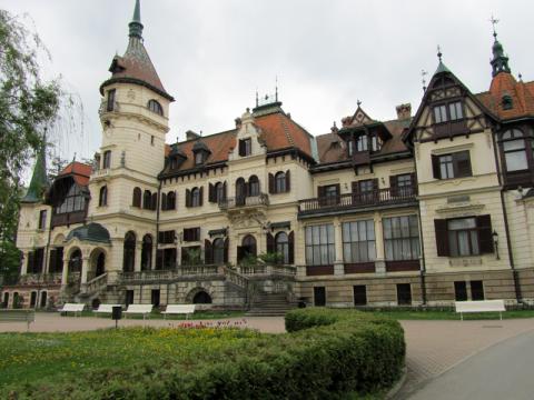 Zámek Lešná v areálu ZOO Zlín (Foto: Zlin.cz)