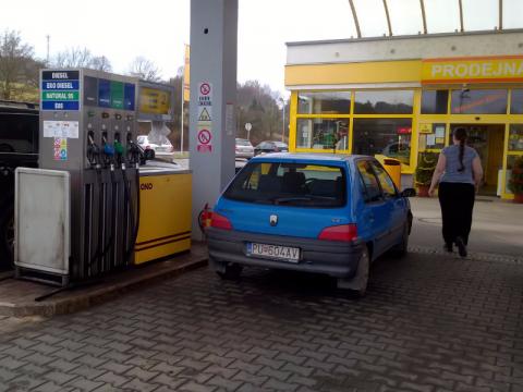 Čerpací stanice (Foto: Zlin.cz)