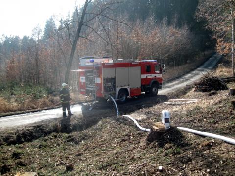 Lesní požár (Foto: www.hzszlk.eu)
