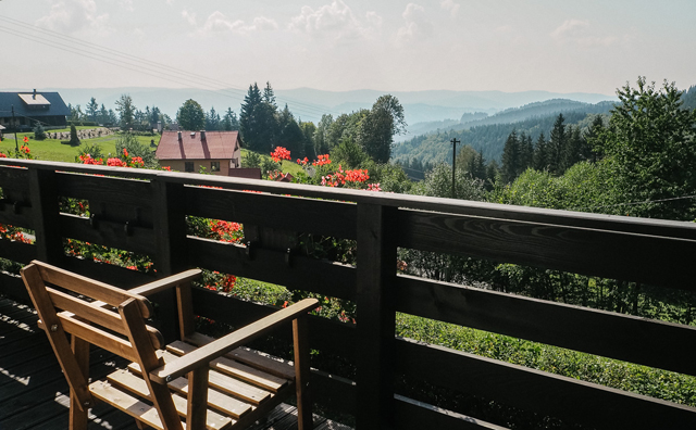 Pohoda Soláň - výhled