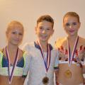 MS Holandsko 2017- Mistři a vicemistři světa 2017 Zuzka Němcová, Jáchym Hanák, Vanda Šimková a Marek Dudek (Foto: MV Team UTB)